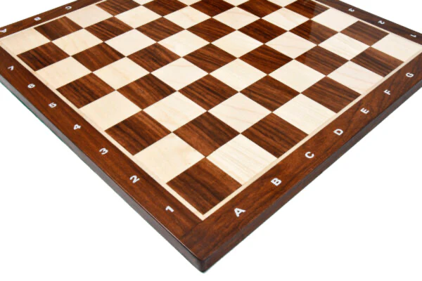 14.5″ Sheesham & Maple Wooden Chess Board - Image 4