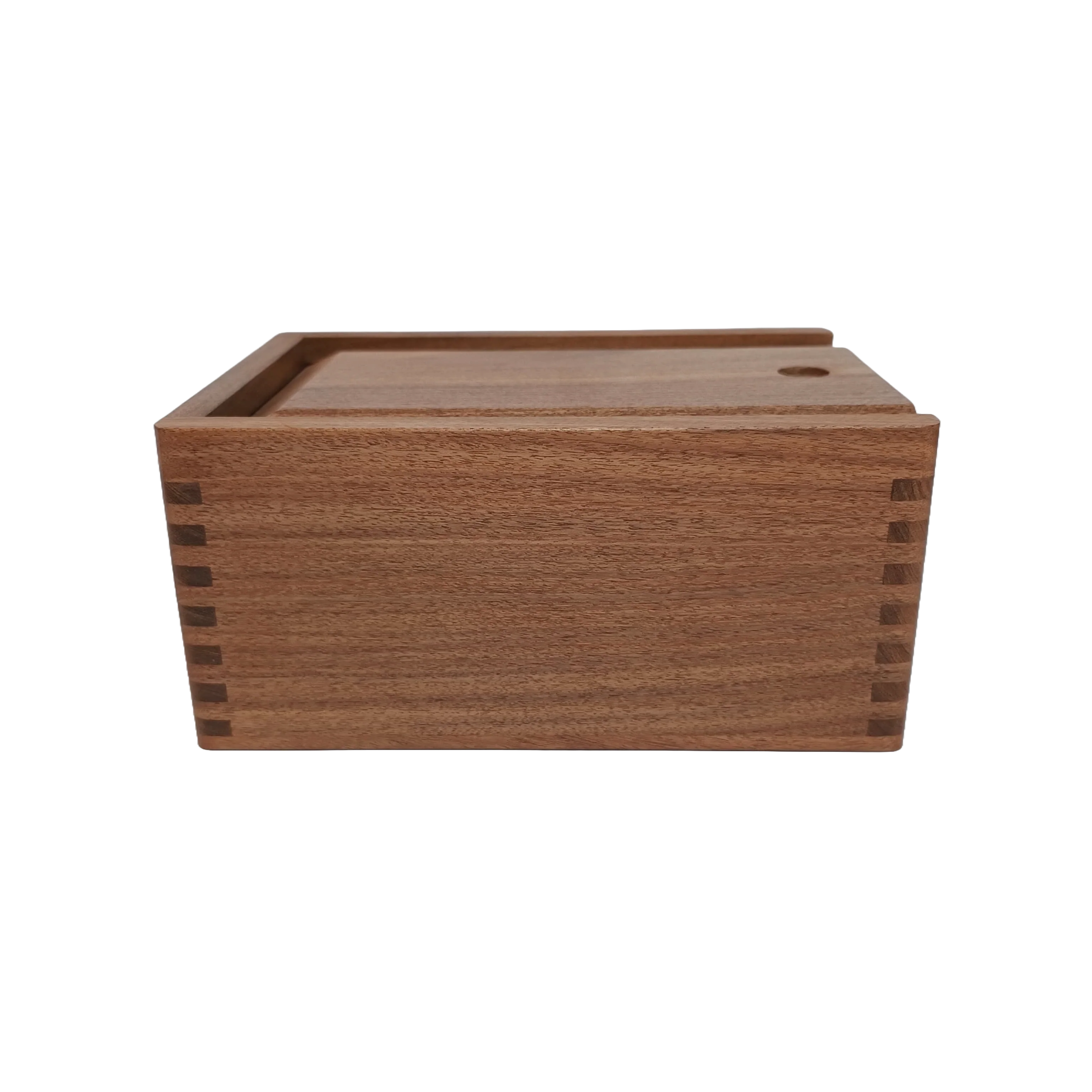 Acacia Wood Chess Pieces Storage Box - Image 6