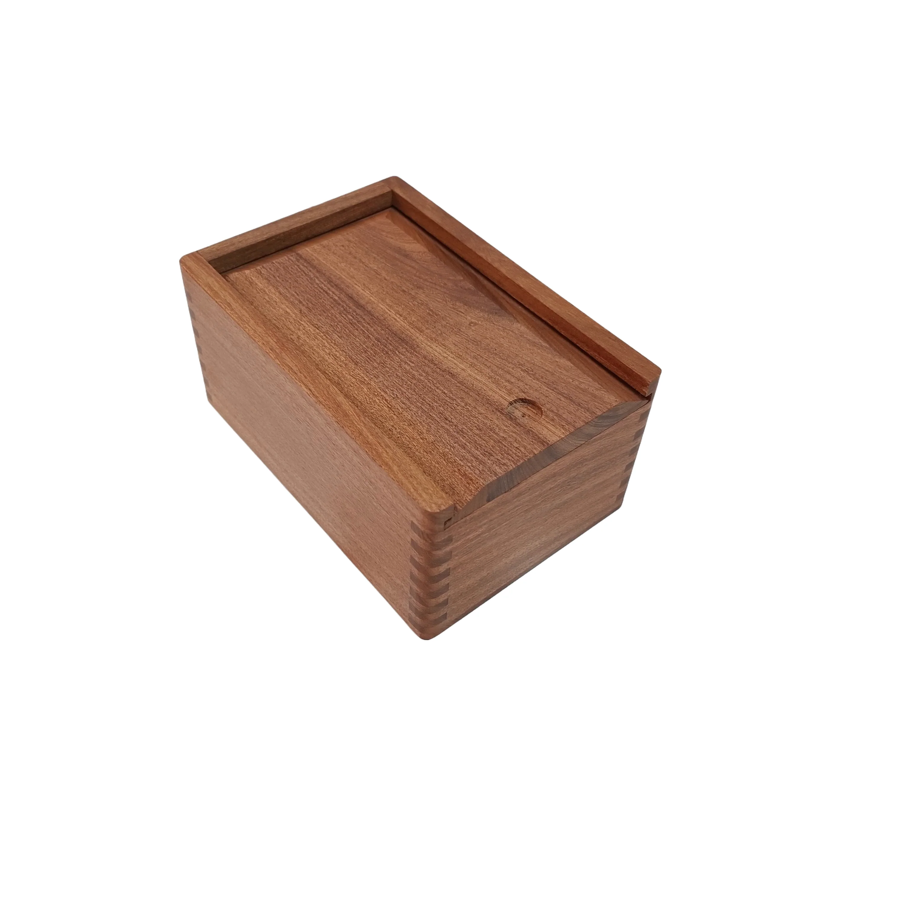 Acacia Wood Chess Pieces Storage Box - Image 9