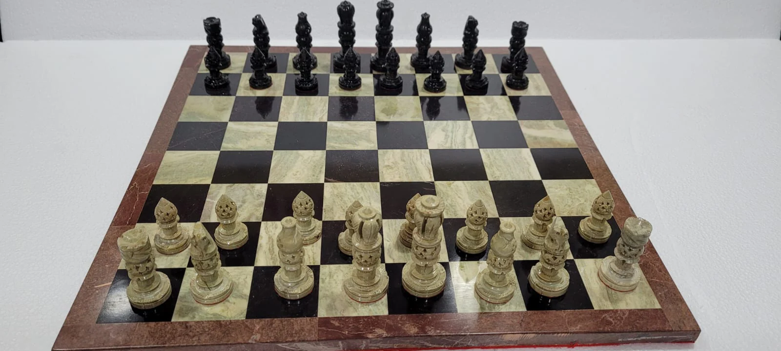 Antique Luxury Marble Chess Set - Image 10