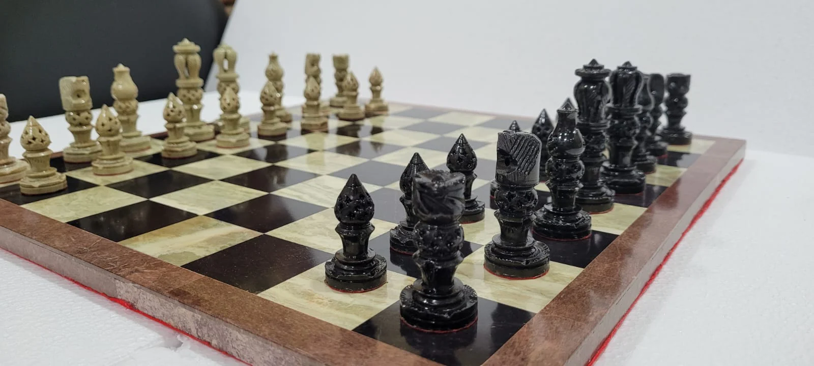 Antique Luxury Marble Chess Set - Image 4