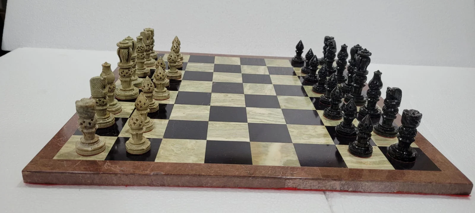 Antique Luxury Marble Chess Set - Image 6