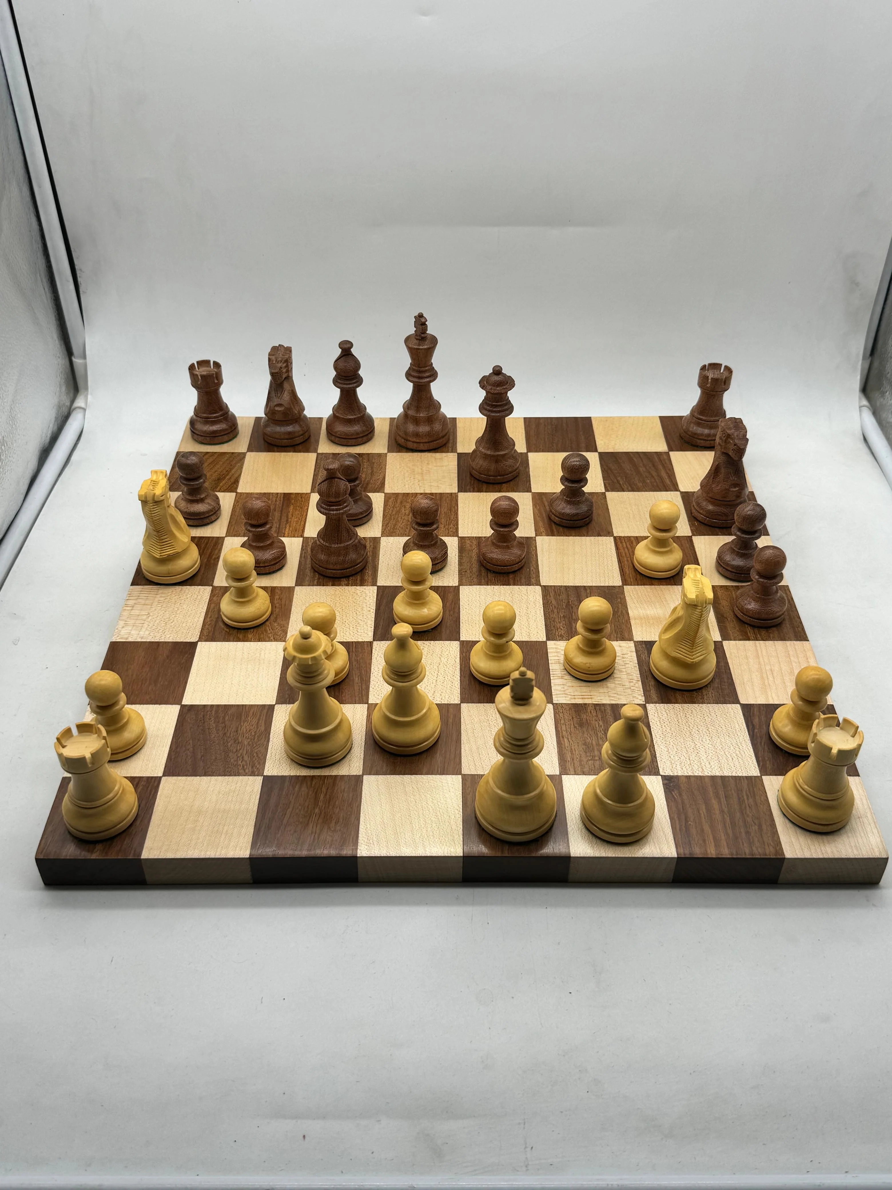 Hand Crafted Limited Edition Wooden Chess Set - Image 3