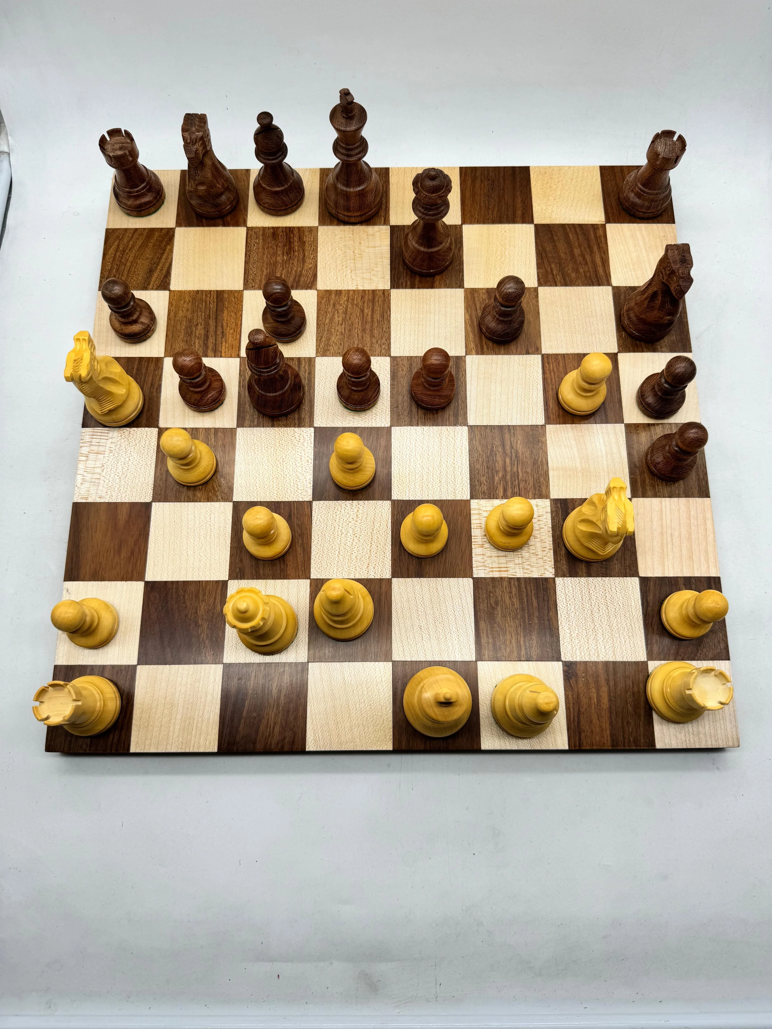 Hand Crafted Limited Edition Wooden Chess Set - Image 4