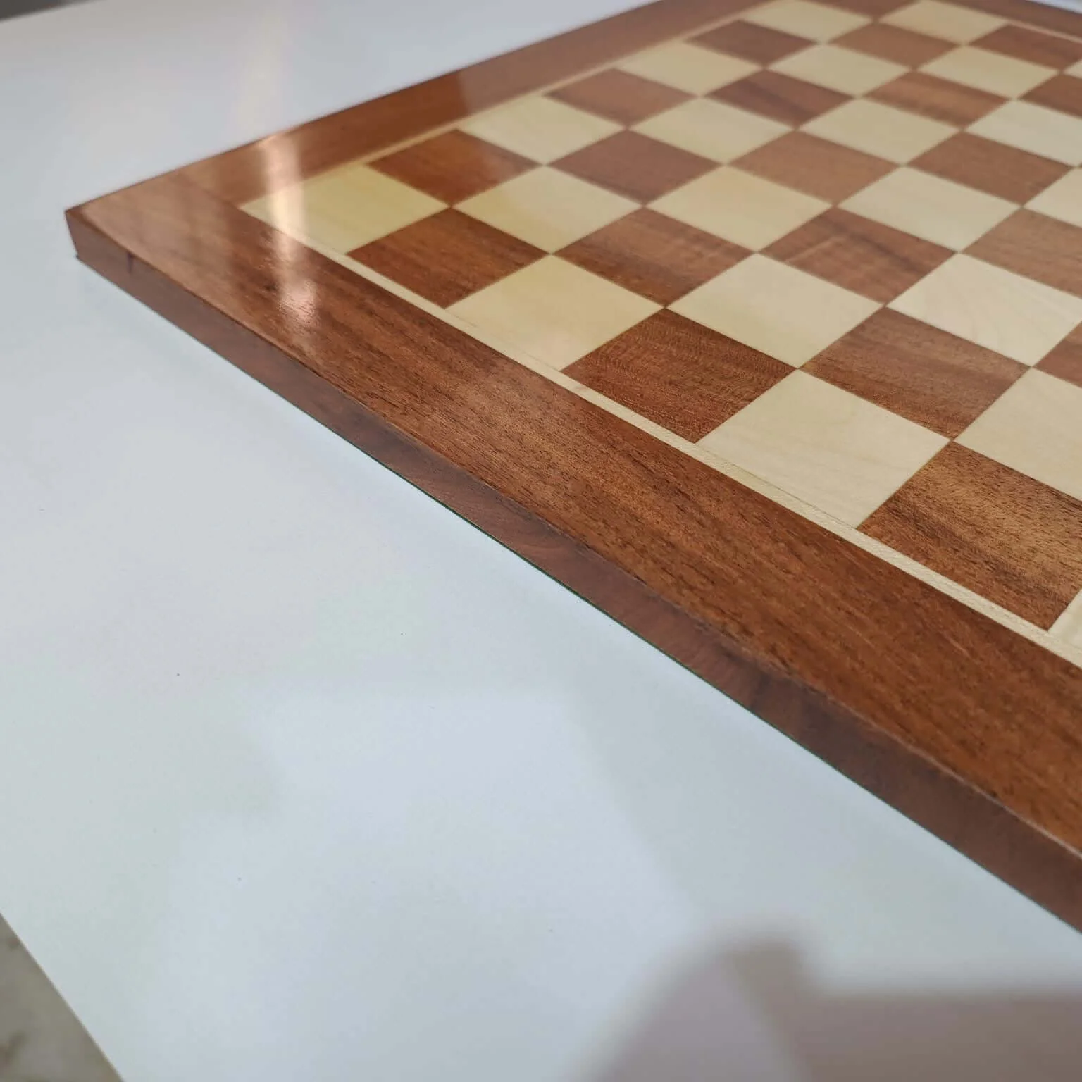 Hand Crafted Acacia and Boxwood Professional Luxury Wooden Chess Board - Image 5