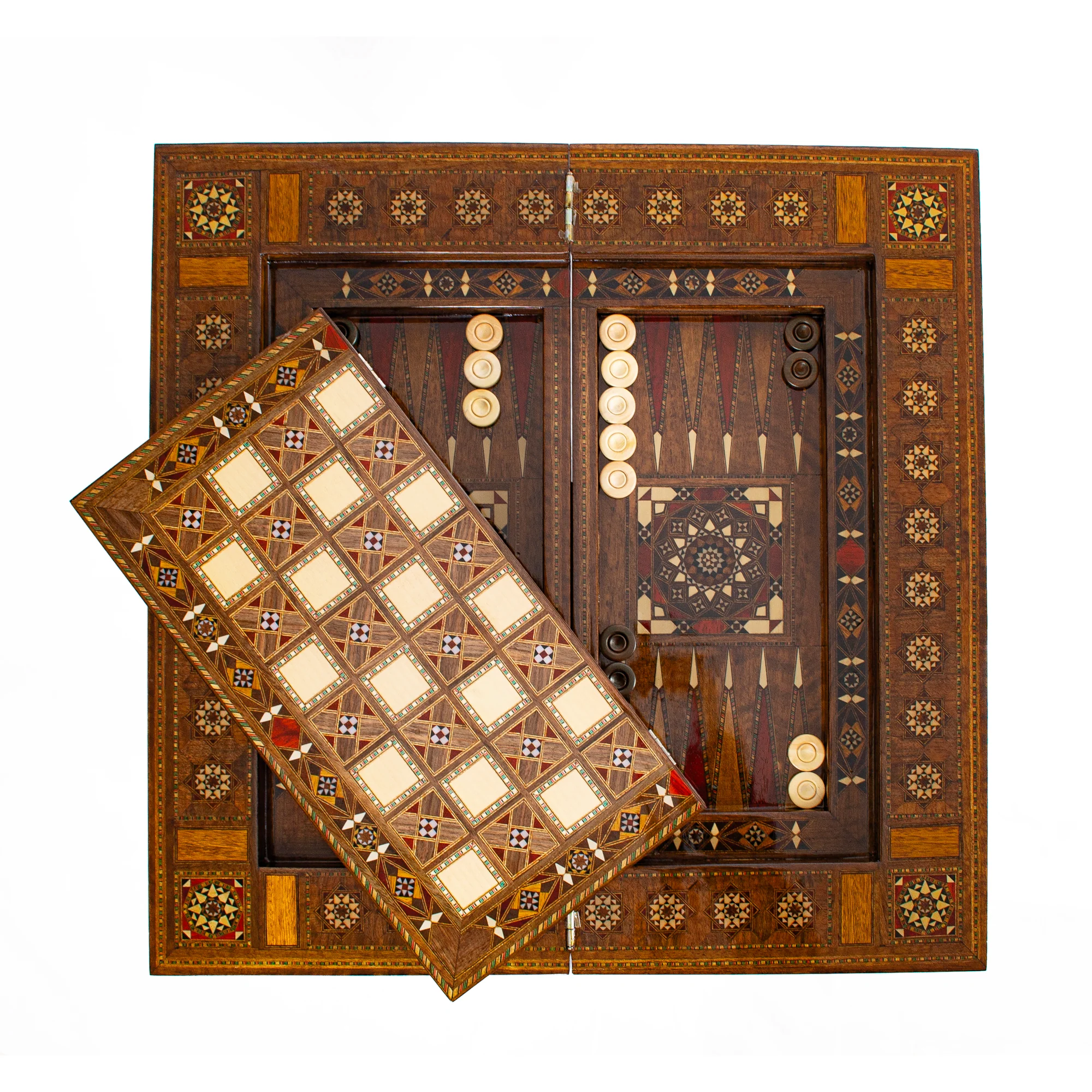Limited Edition Chess & Backgammon Table - Image 5
