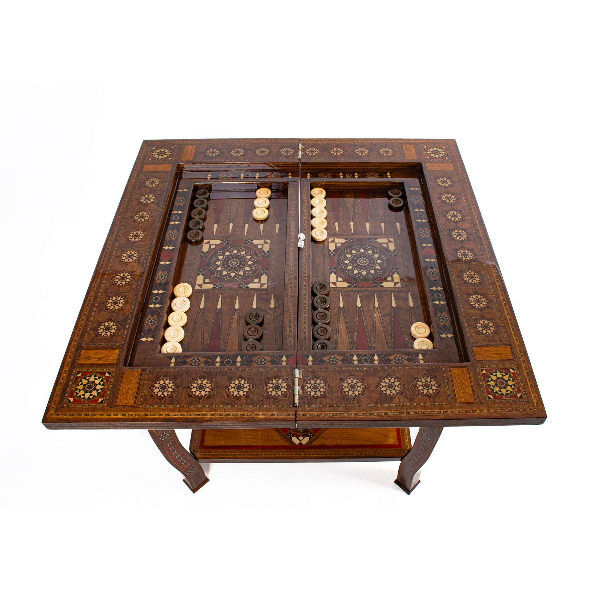 Limited Edition Chess & Backgammon Table - Image 6