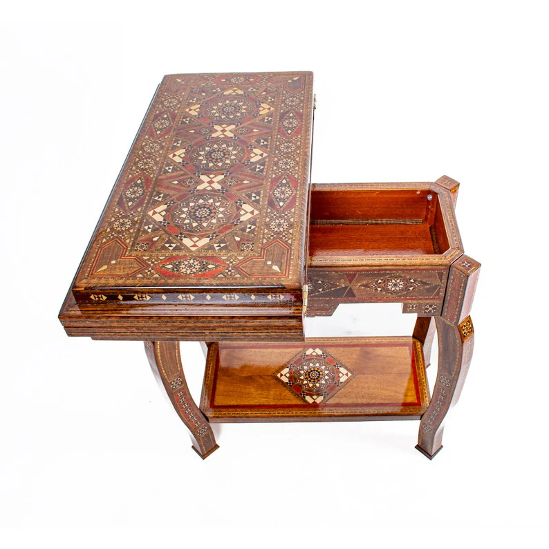 Limited Edition Chess & Backgammon Table - Image 7