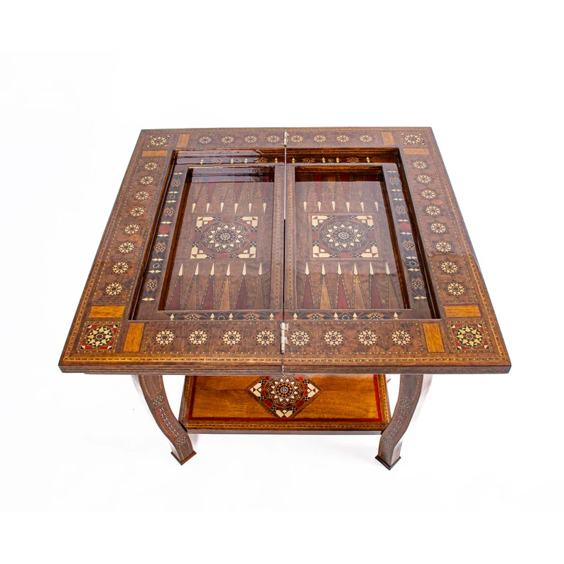 Limited Edition Chess & Backgammon Table - Image 9