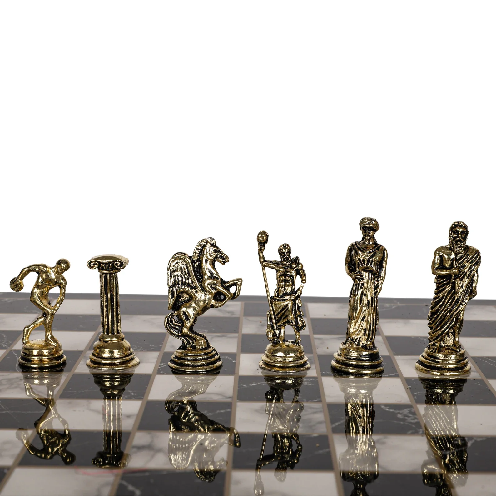 Luxury Greek Mythology Themed Chess Set - Image 6