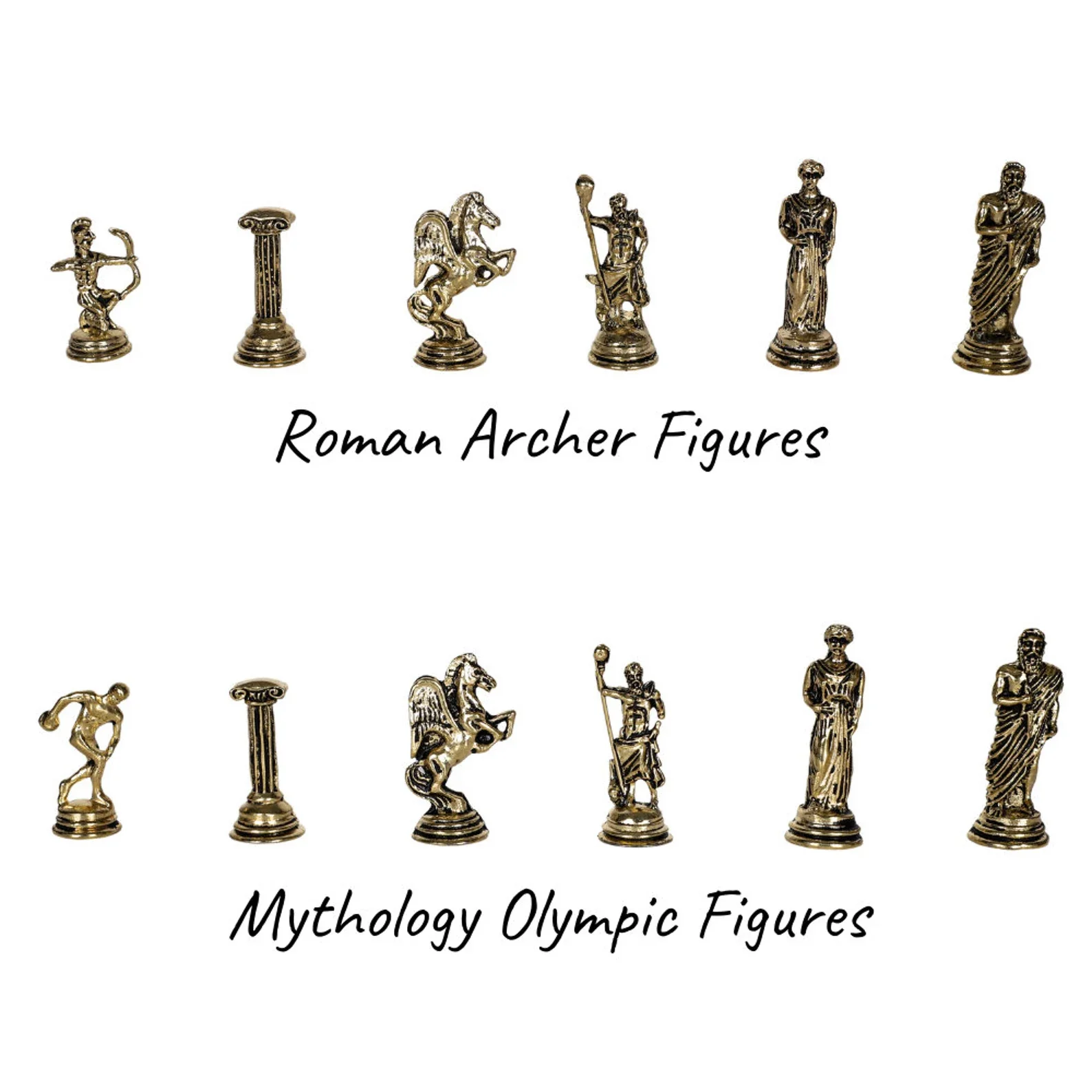 Luxury Greek Mythology Themed Chess Set - Image 8
