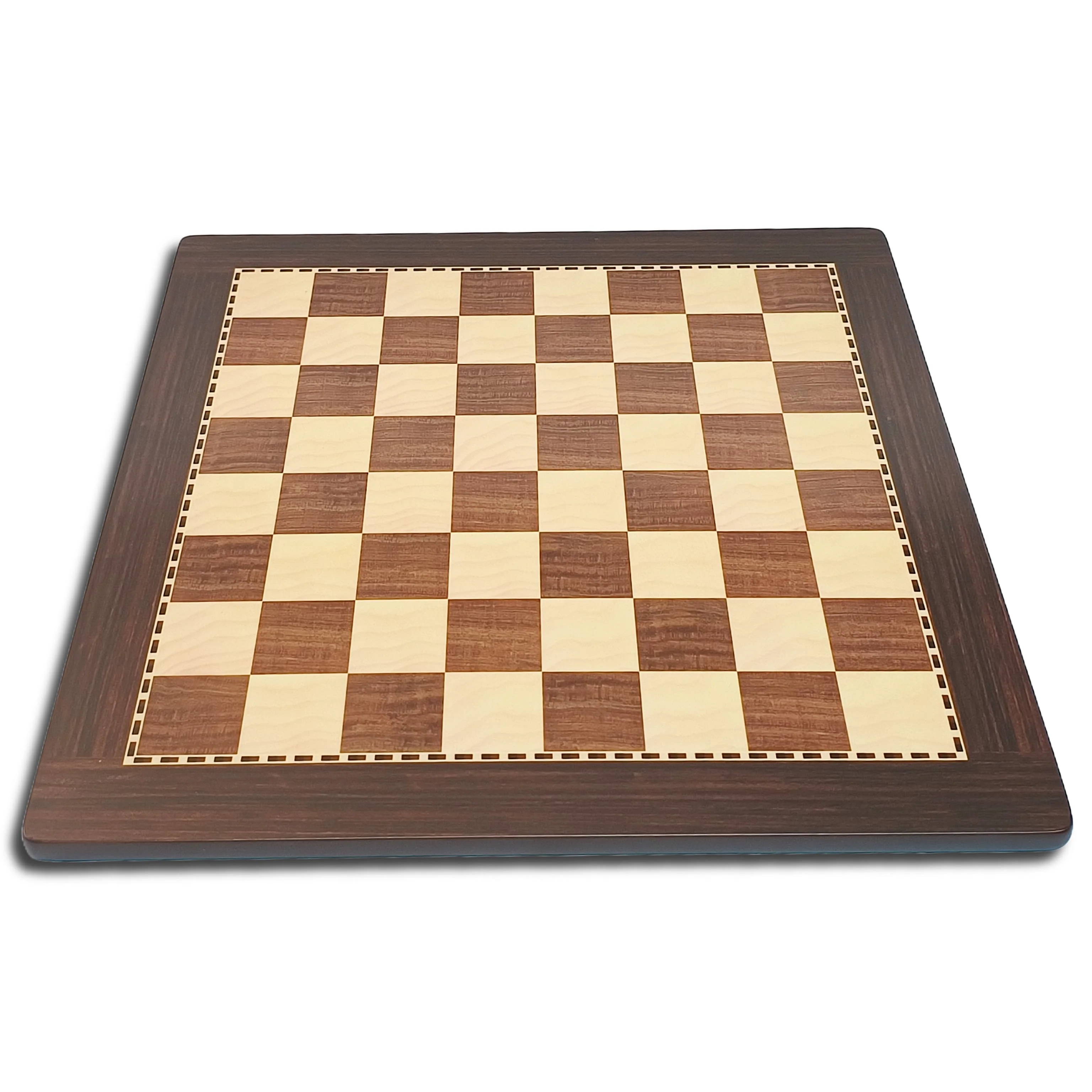 Hand Crafted Professional Wooden Chess Board - Acacia/Ebony & Maple/Boxwood Finish - Image 4