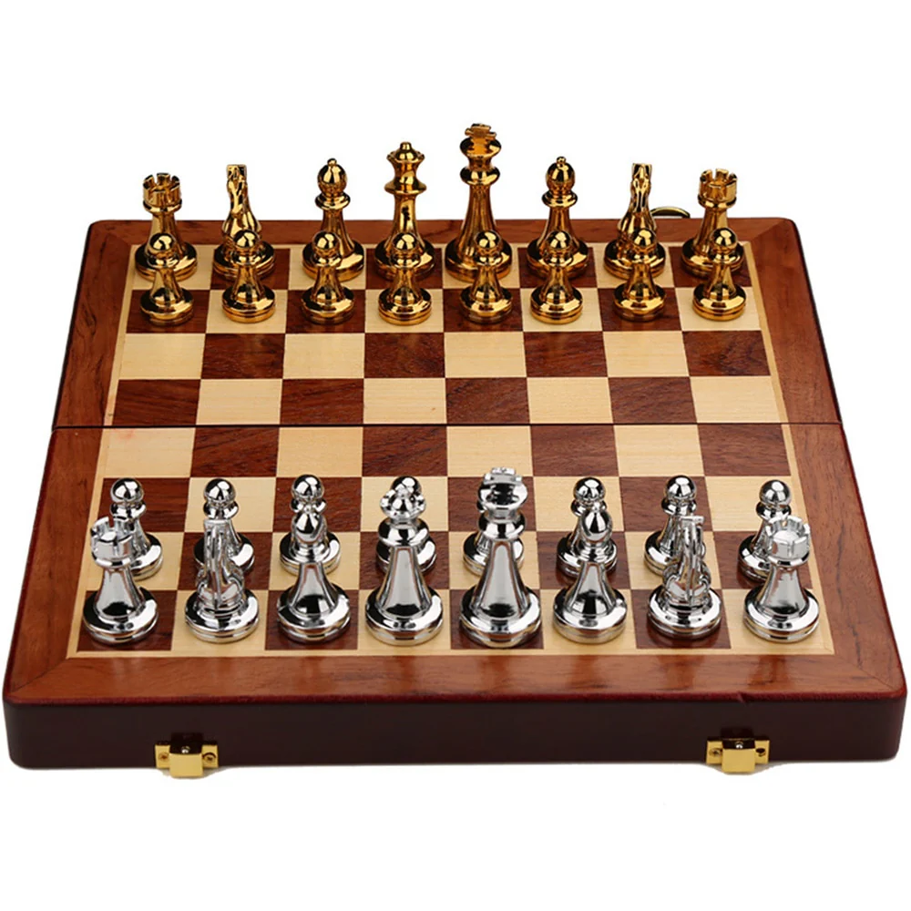 Metal Medieval Chess Set - Image 10