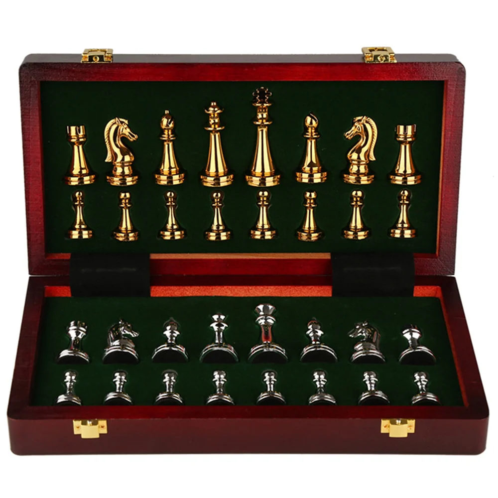 Metal Medieval Chess Set - Image 3