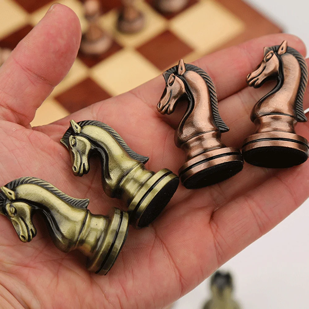 Metal Medieval Chess Set - Image 4