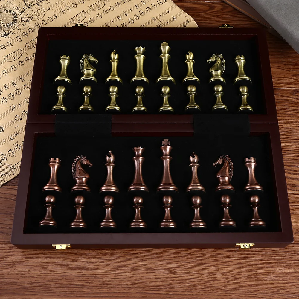 Metal Medieval Chess Set - Image 8