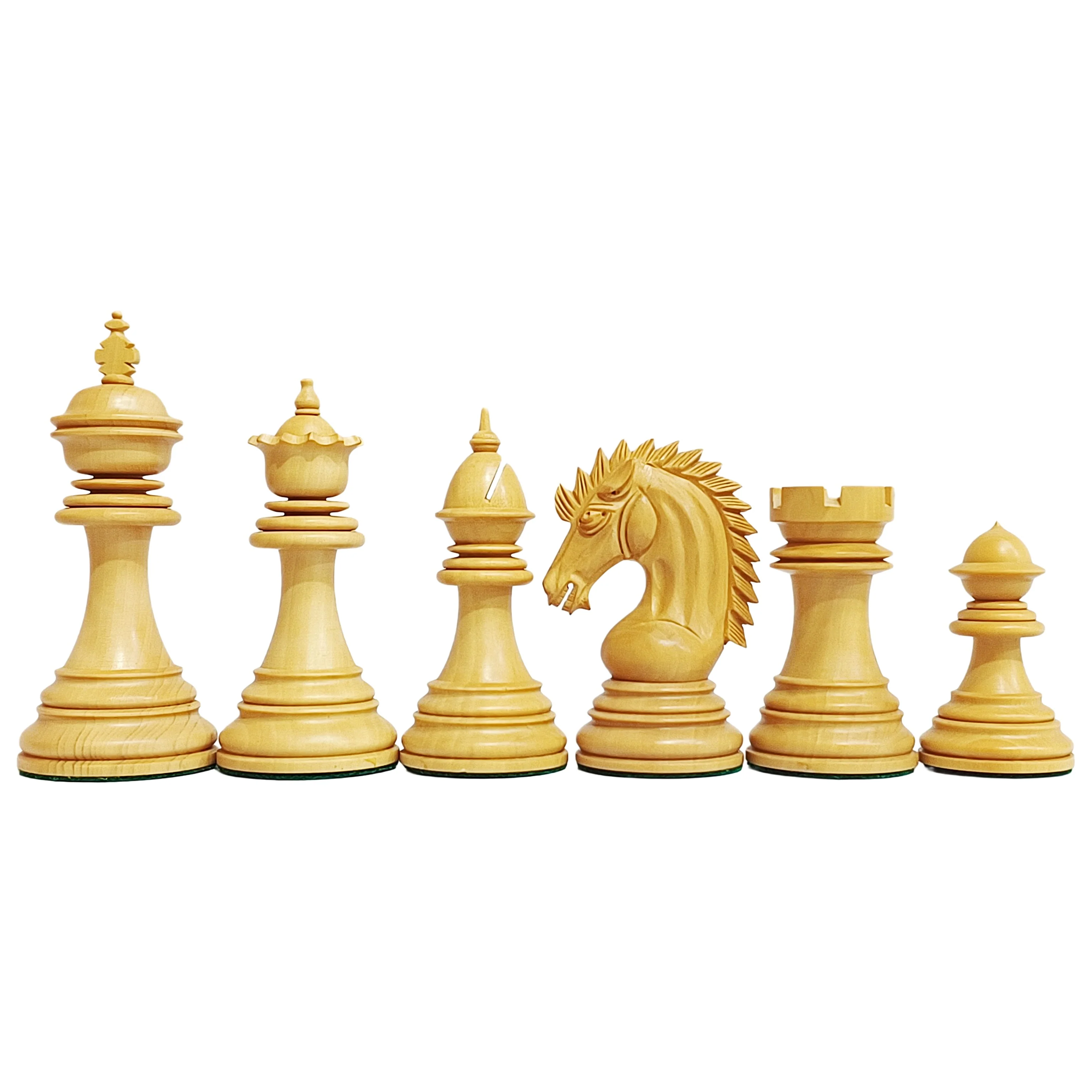 Bud Rosewood Luxury Staunton Chess Pieces - Image 3